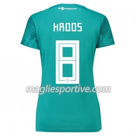 Completo Calcio Germania Kroos 8 Donna Divisa Trasferta Mondiali 2018